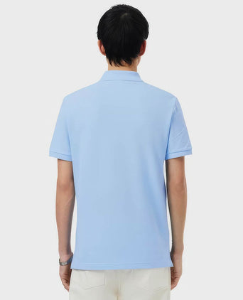 Pique poloshirt lichtblauw