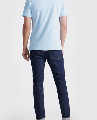 The James poloshirt lichtblauw
