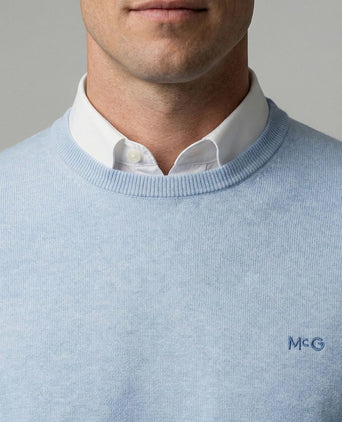 Trui cotton cashmere powder blauw