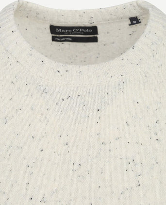 Pullover wol ecru