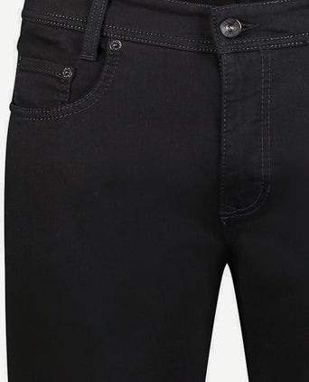 Broek Arne stretch zwart h900