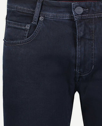 Broek Arne stretch blue zwart h799