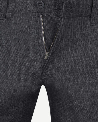 Broek Lennox melange donkerblauw
