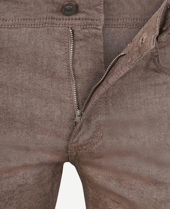 Broek Arne melange bruin
