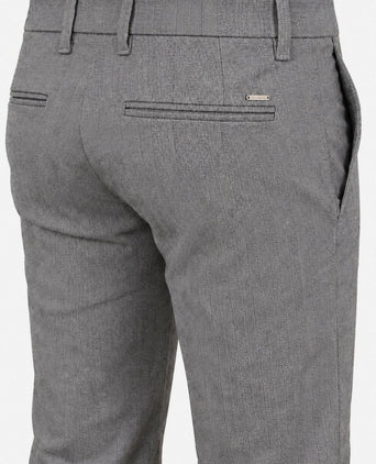 Broek Lennox herringbone grijs