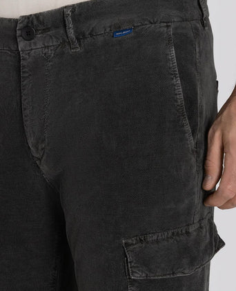 Chino griffin cargo antraciet