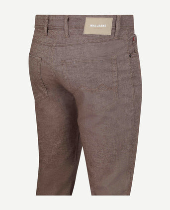 Broek Arne melange bruin