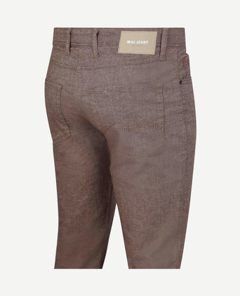 Broek Arne melange bruin
