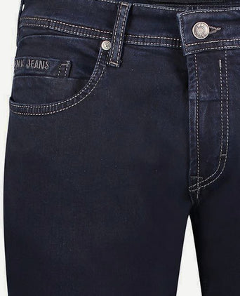 Mac broek Ben donkerblauw zwart