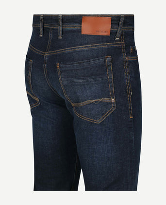 Mac broek Ben vintage donkerblauw