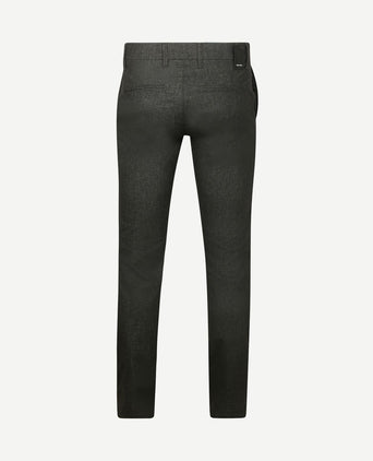Broek Lennox melange antraciet