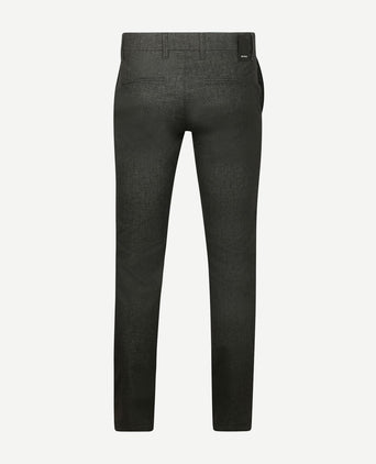 Broek Lennox melange antraciet