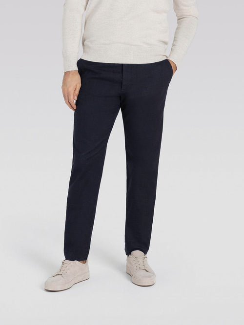 Mac broek Lennox donkerblauw | Slim-fit