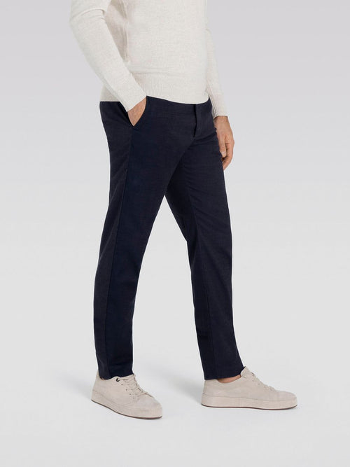 Mac broek Lennox donkerblauw | Slim-fit