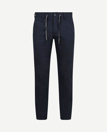 Broek Lennox sport donkerblauw