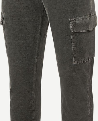 Chino griffin cargo antraciet