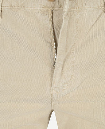 Mac chino griffin corduroy ecru | Slim-fit