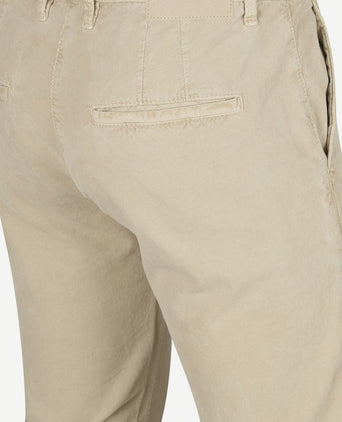 Mac chino griffin corduroy ecru | Slim-fit