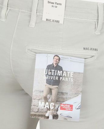 Driver pants chino silver
