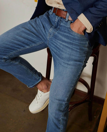 Mac jeans Arne pipe lichtblauw