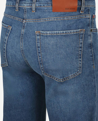 Jeans rick blauw