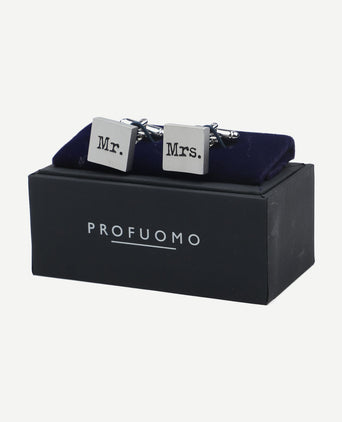 Manchetknoop profuomo mr. & mrs