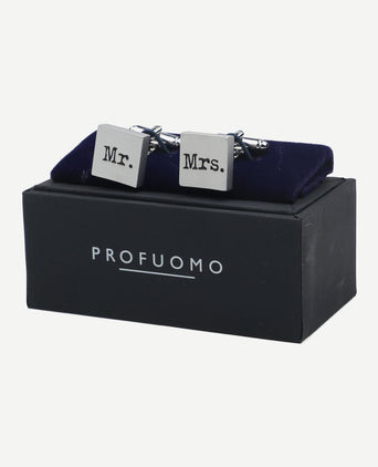 Manchetknoop profuomo mr. & mrs