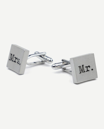 Manchetknoop profuomo mr. & mrs