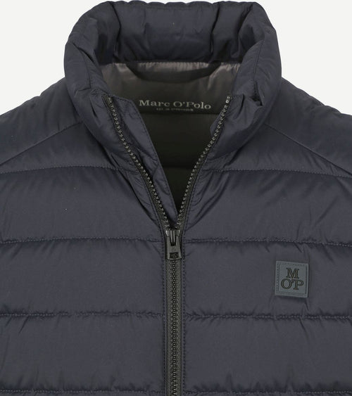 Marc o'polo bodywarmer donkerblauw | Slim-fit