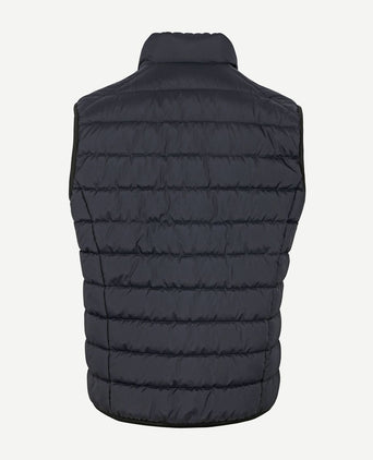 Marc o'polo bodywarmer donkerblauw | Slim-fit