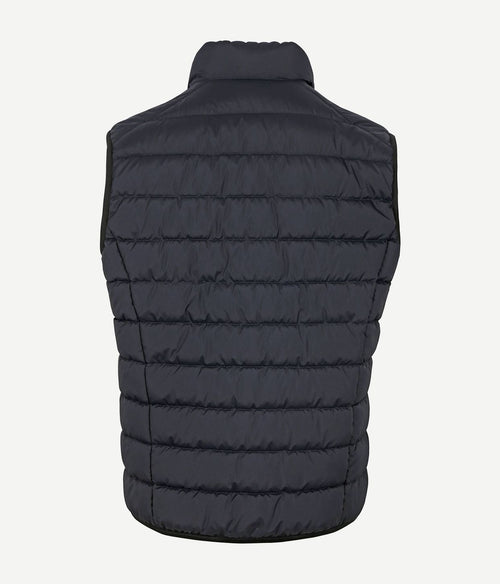 Marc o'polo bodywarmer donkerblauw | Slim-fit