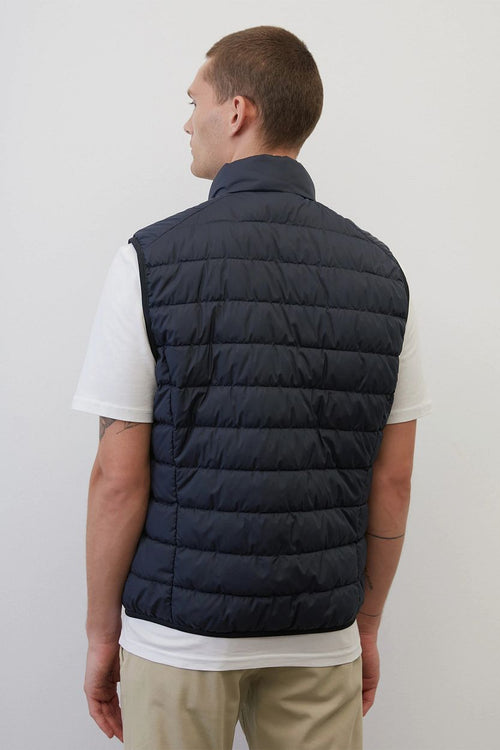 Marc o'polo bodywarmer donkerblauw | Slim-fit