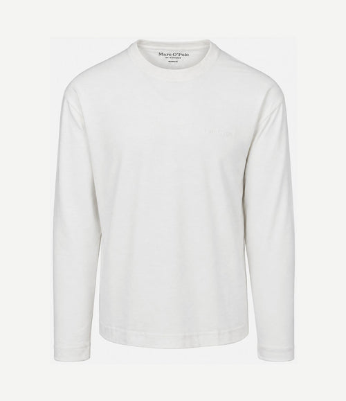 Heavy longsleeve t-shirt silky white