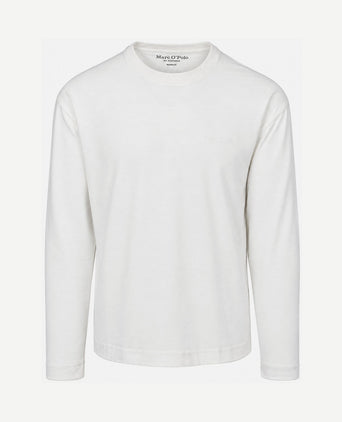 Heavy longsleeve t-shirt silky white