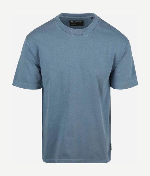 Marc o'polo heavy t-shirt blauw | Regular-fit
