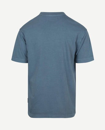 Heavy t-shirt blauw