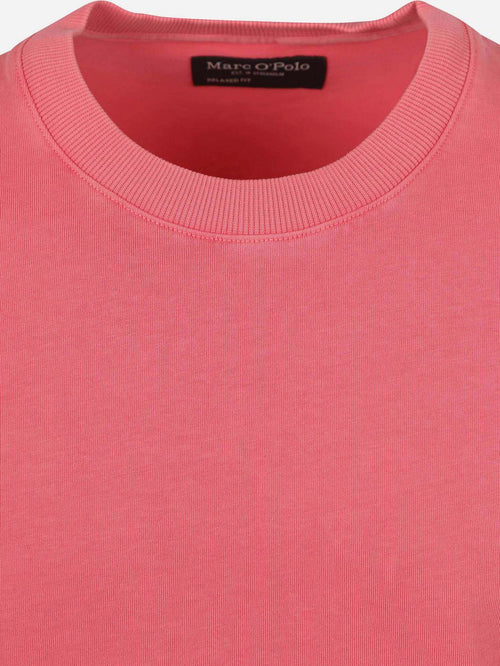 Marc o'polo heavy t-shirt roze | Regular-fit