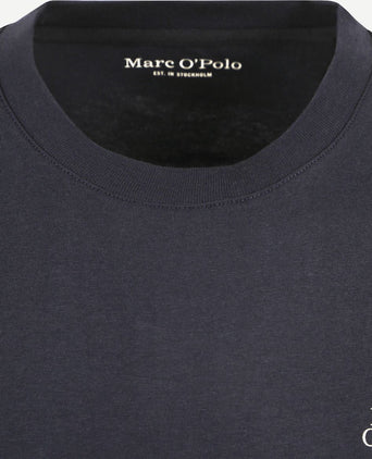 Marc o'polo long sleeve t-shirt donkerblauw | Regular-fit