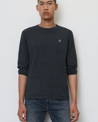 Marc o'polo long sleeve t-shirt donkerblauw | Regular-fit