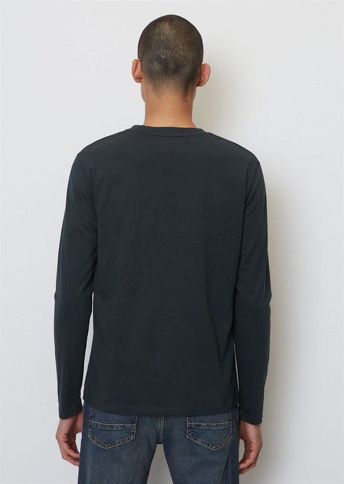 Marc o'polo long sleeve t-shirt donkerblauw | Regular-fit