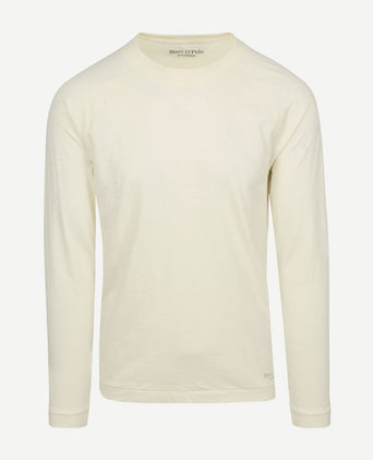 Marc o'polo longsleeve t-shirt off white | Regular-fit