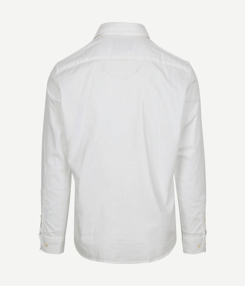 Marc o'polo overhemd wit | Regular-fit
