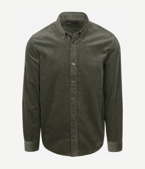 Marc o'polo overhemd corduroy mangrove | Regular-fit