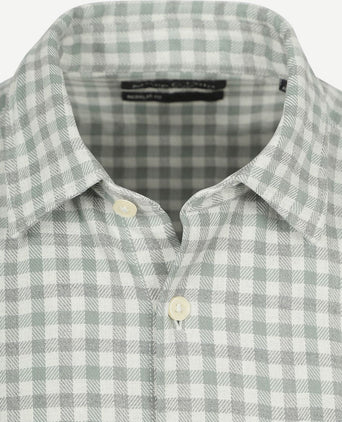 Marc o'polo overhemd ruiten groen | Regular-fit