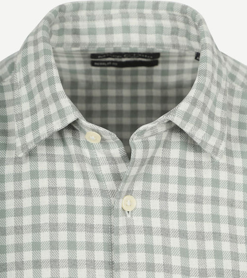 Marc o'polo overhemd ruiten groen | Regular-fit