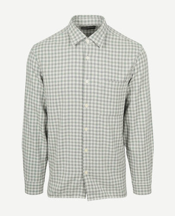 Marc o'polo overhemd ruiten groen | Regular-fit