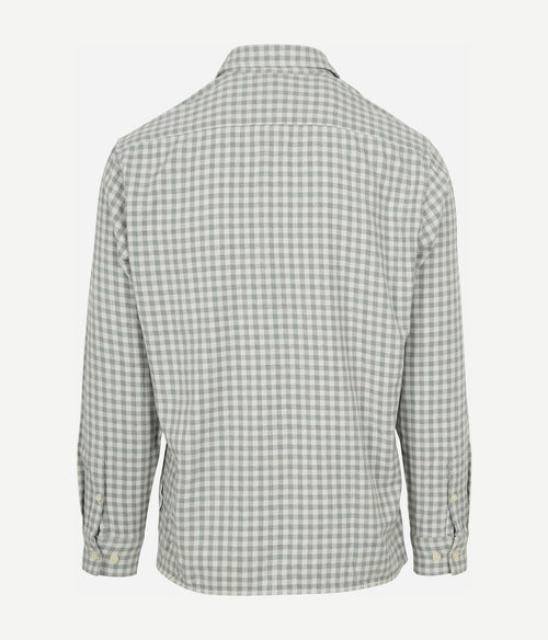 Marc o'polo overhemd ruiten groen | Regular-fit