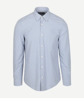 Marc o'polo overhemd streep lichtblauw | Regular-fit Marc o'polo overhemd streep lichtblauw | Regular-fit