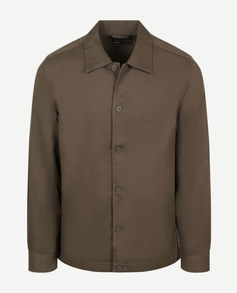 Overshirt bruin