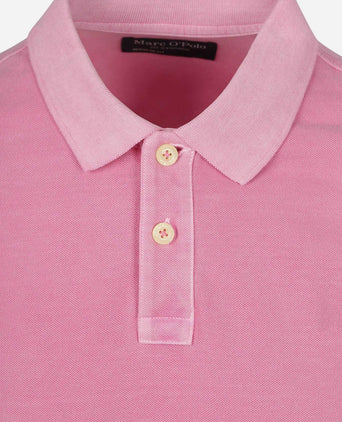 Poloshirt piqué mellow roze